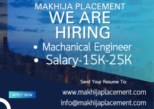 Urgent Hiring Mechanical Engineer Job in Sector-24 Faridabad Haryana